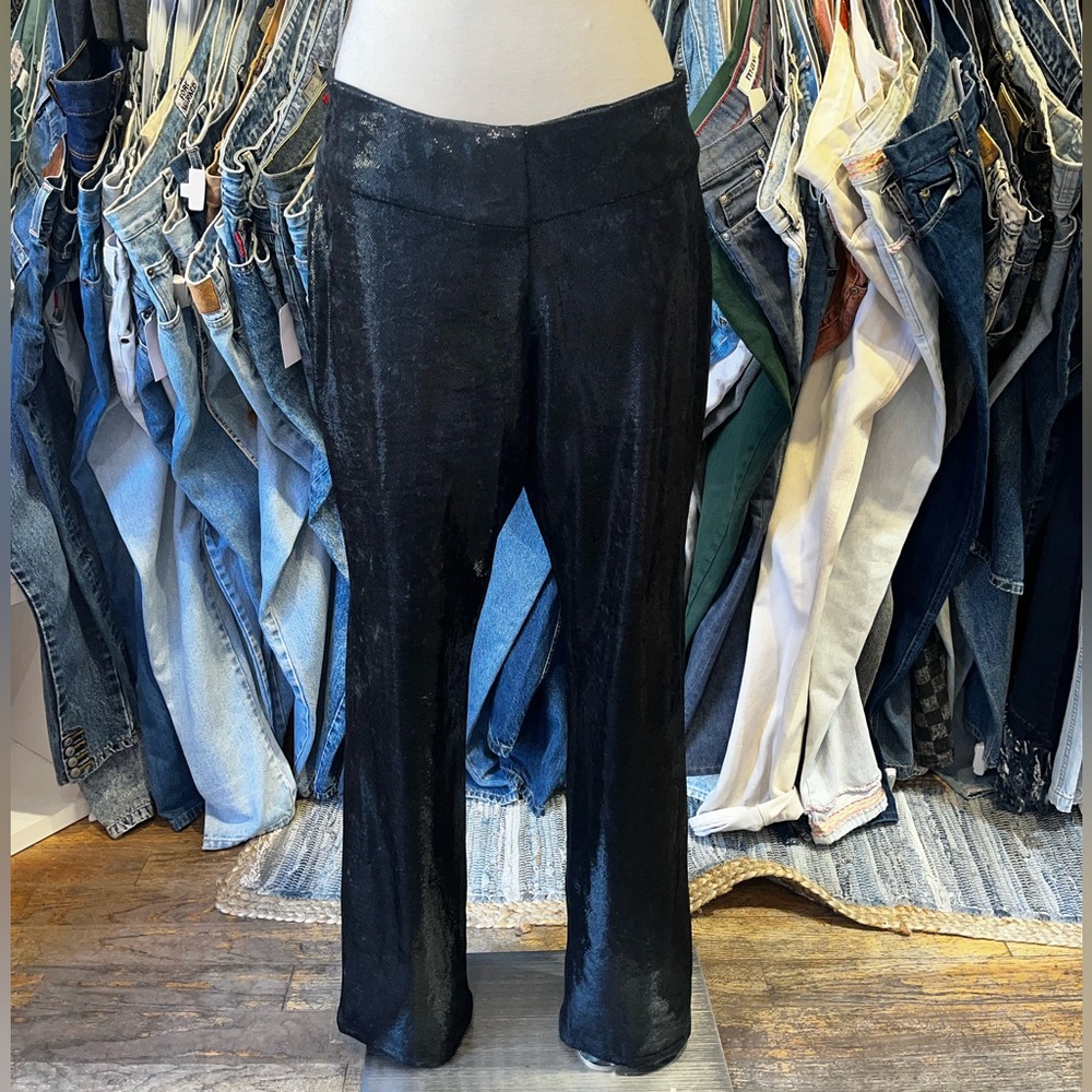 Vintage y2k velvet shine flare pant